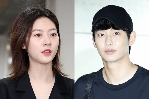 고인이 된 배우 김새론(왼쪽) 모친이 법률대리인을 통해 고인이 배우 김수현과 미성년자 시기에 교제했다는 증거가 담긴 메시지와 메모, 편지 등을 추가로 공개했다./사진=뉴스1