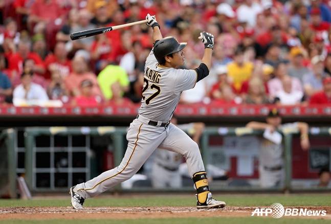 피츠버그 시절 강정호. /AFPBBNews=뉴스1