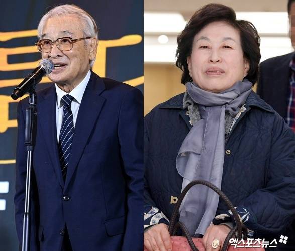 (왼쪽부터) 故이순재, 전원주.