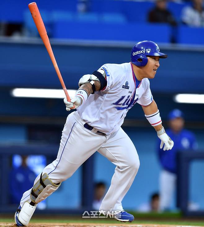 2016년 삼성 시절 최형우. 대구 | 최승섭기자 thunder@sportsseoul.com