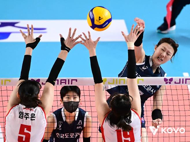 한국도로공사 10연승. 한국배구연맹