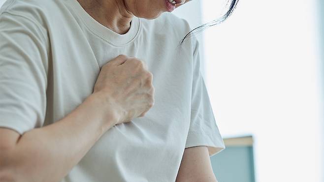 심부전은 심장 기능에 이상이 생겨 혈액을 온몸으로 충분히 내보내지 못하는 순환기 질환이다|출처: 클립아트코리아