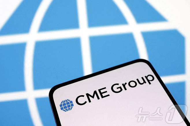CME 그룹 기업 로고 ⓒ 로이터=뉴스1
