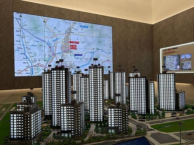 남양주왕숙 A24·B17블록 주택전시관.ⓒ데일리안 배수람 기자