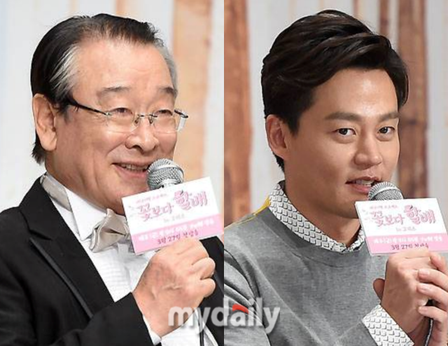 고 이순재와 이서진 / 마이데일리