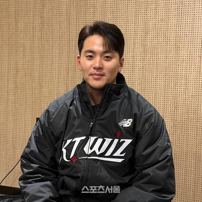 한승택이 인터뷰에 임하고 있다. 수원 | 박연준 기자 duswns0628@sportsseoul.com