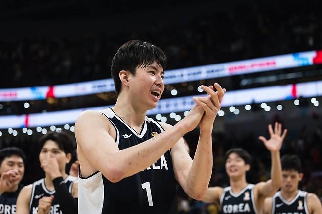 한국 농구 대표팀 이현중. /사진=FIBA