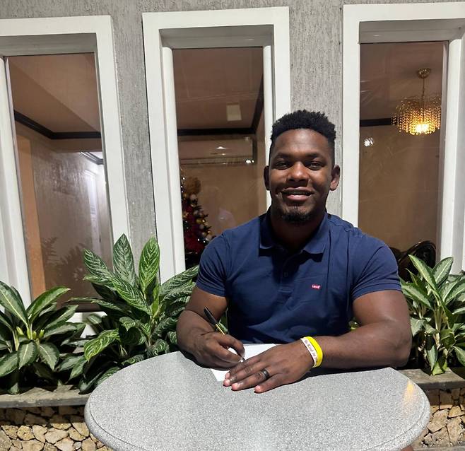 두 시즌 만에 한화에 복귀한 페라자. 한화 이글스 제공