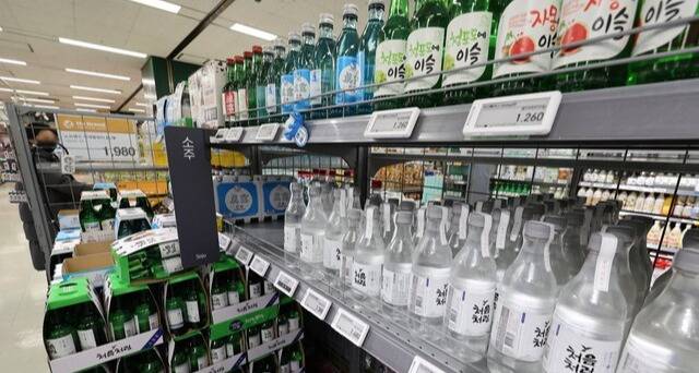대형마트 주류 판매대. 기사와 직접적 연관이 없는 사진입니다. 연합뉴스