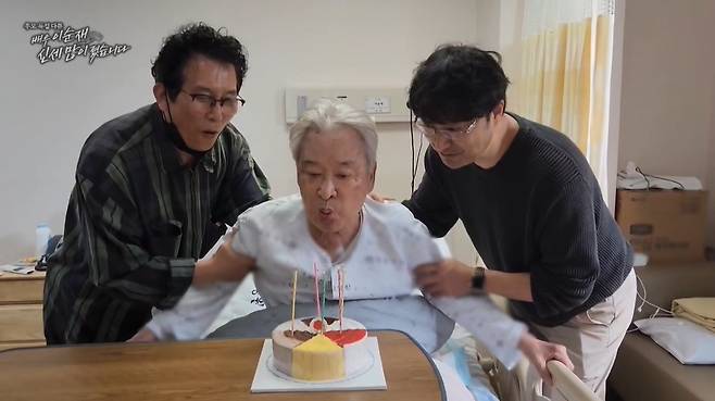 올해 스승의 날 당시 이순재