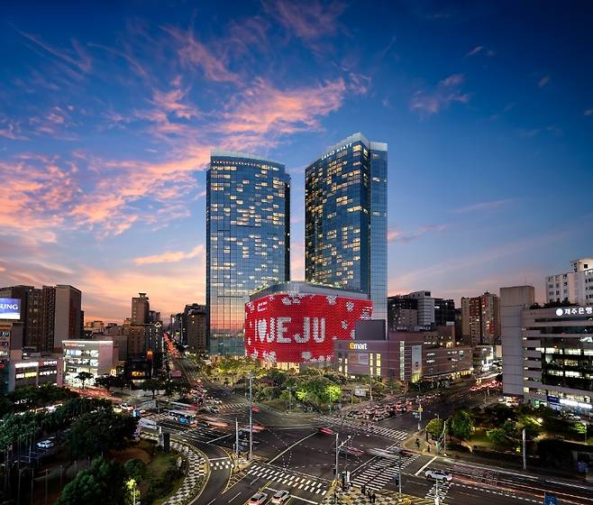 제주 드림타워 복합리조트 전경. (롯데관광개발 제공)