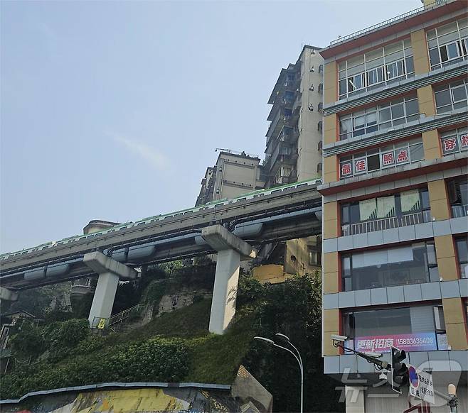 충칭 리즈바역 ⓒ News1 정은지 특파원