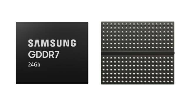 삼성전자 24Gb GDDR7 D램(사진=삼성전자)