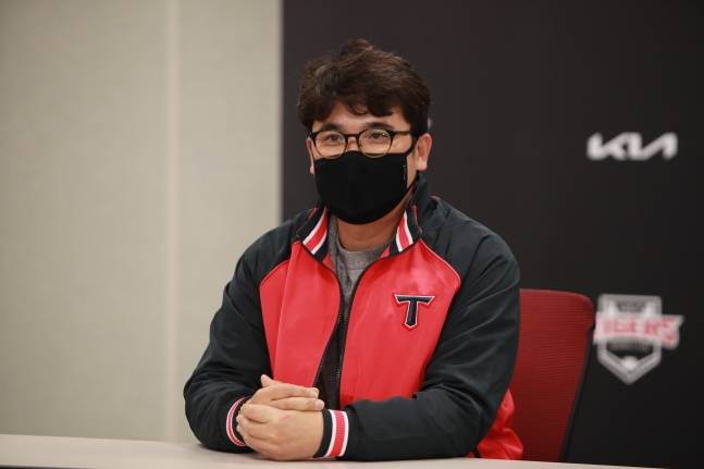 2021년 부임 당시 장정석 전 단장. /사진=KIA 타이거즈 제공