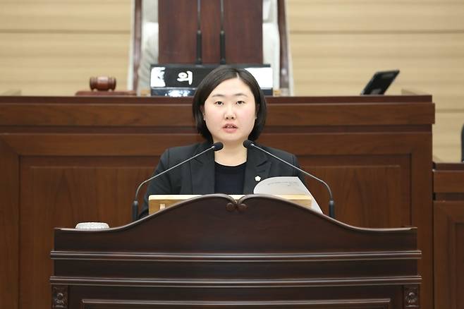 백슬기 인천 서구의원. 사진=서구의회