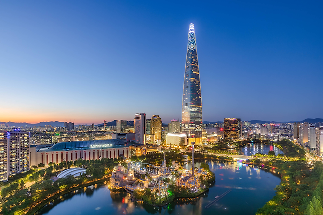 롯데월드타워 전경