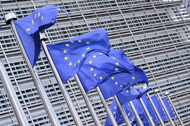 유럽연합기.(사진=AFP)