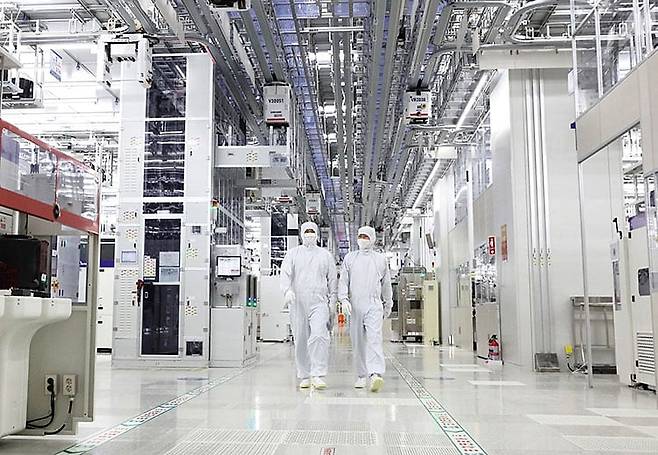 삼성전자 평택캠퍼스 반도체 생산라인./삼성전자 제공