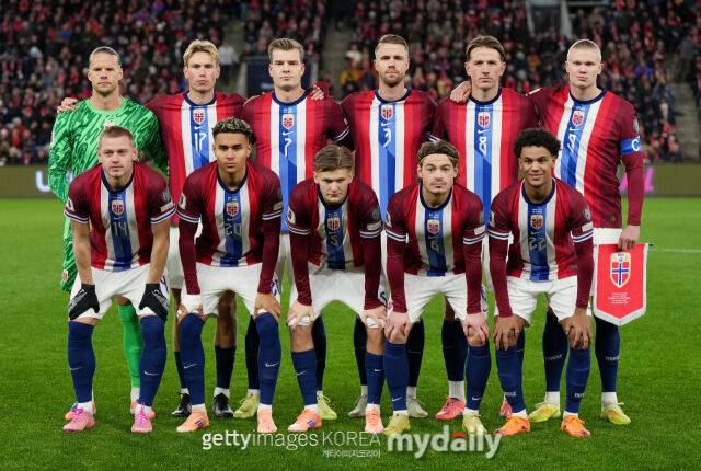 노르웨이 대표팀/게티이미지코리아