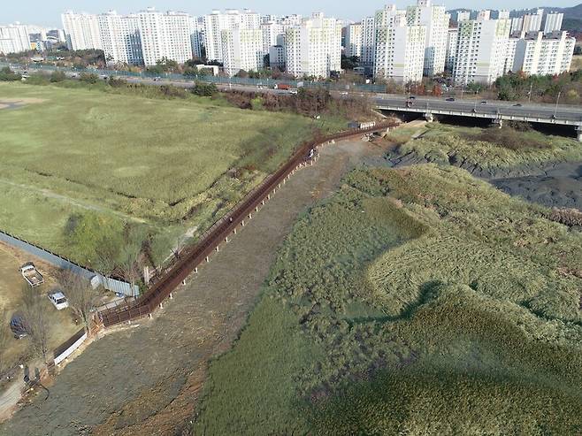 소래습지생태공원 북측통행로 전경 Ⓒ인천시 제공