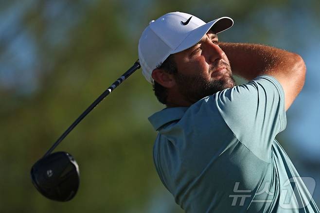 스코티 셰플러(미국). ⓒ AFP=뉴스1
