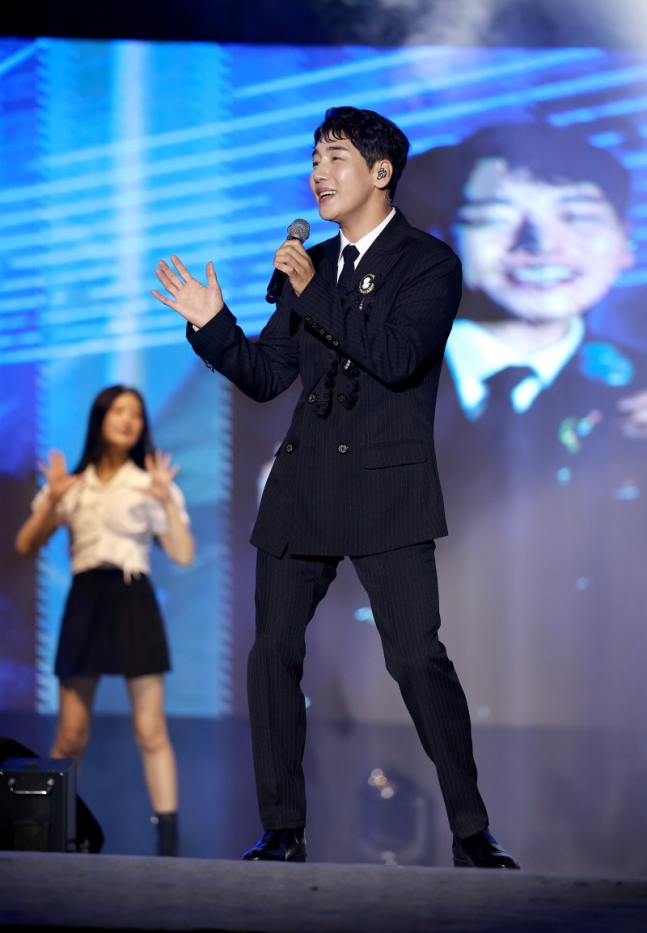 문경 아시아 정구 선수권 개회식 공연 모습. 채널에이 자료