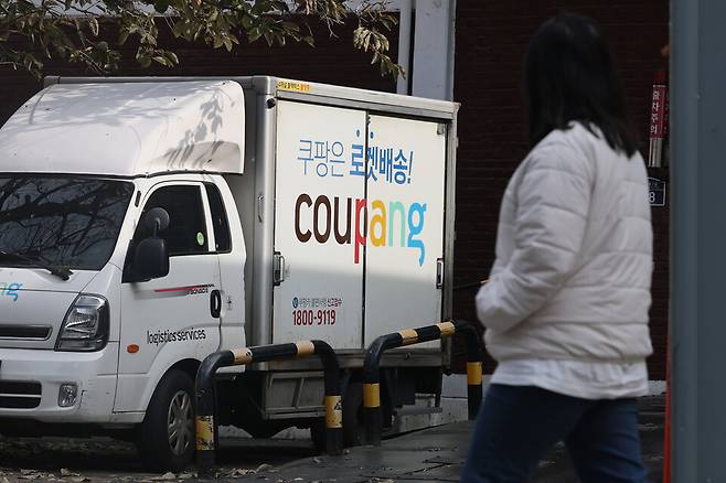 지난 2일 서울 시내 한 쿠팡 물류센터의 모습 ⓒ연합뉴스