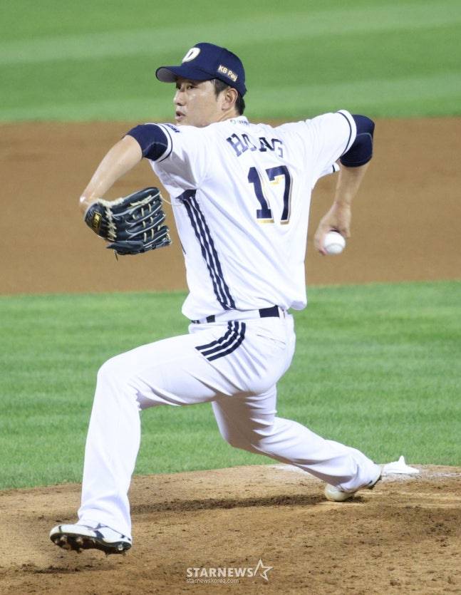 두산 홍건희. /사진=김진경 대기자