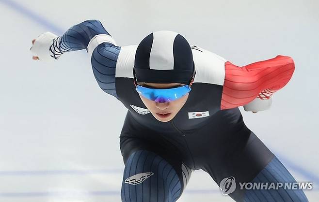 의정부시청 정재원이 역주하고 있다. 연합