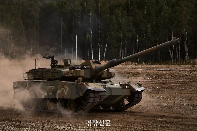 K2ÀüÂ÷ ‘ÈæÇ¥’ÀÇ ¸ð½À. Çö´ë·ÎÅÛ Á¦°ø