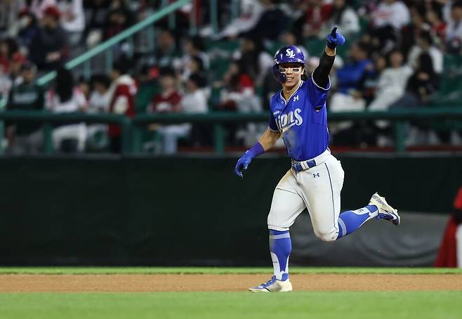 ▲ 김성윤 ⓒ삼성 라이온즈