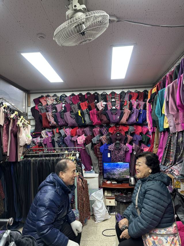 시장 옷가게