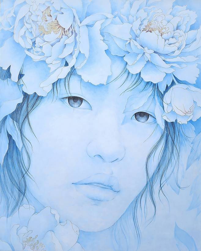 ‘소녀-꽃이되어’