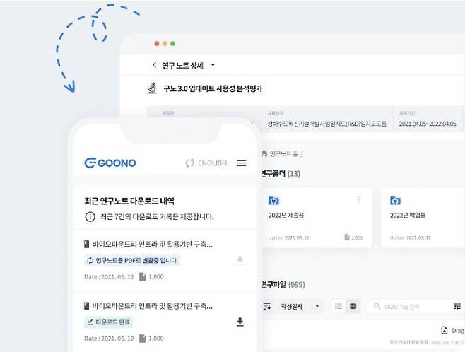 전자연구노트 ‘구노’.