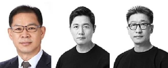왼쪽부터 이보룡 현대제철 대표이사 사장, 조창현 현대카드 대표이사 부사장, 전시우 현대커머셜 대표이사 부사장./현대차그룹 제공