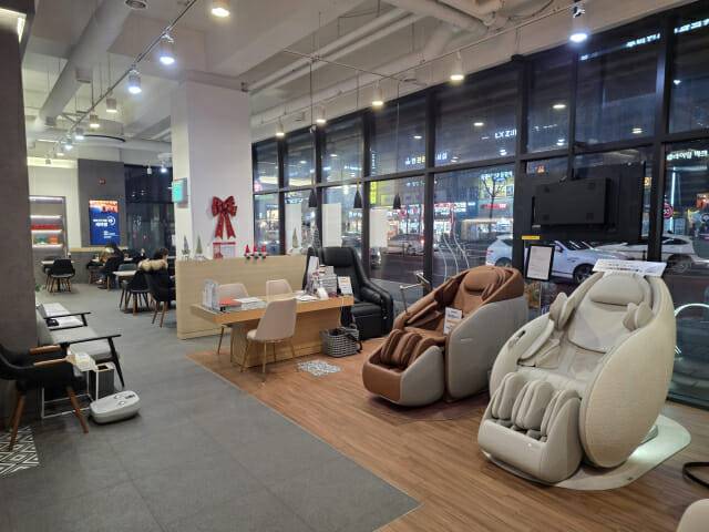 세라젬 웰카페 대치직영점.(사진=전화평 기자)