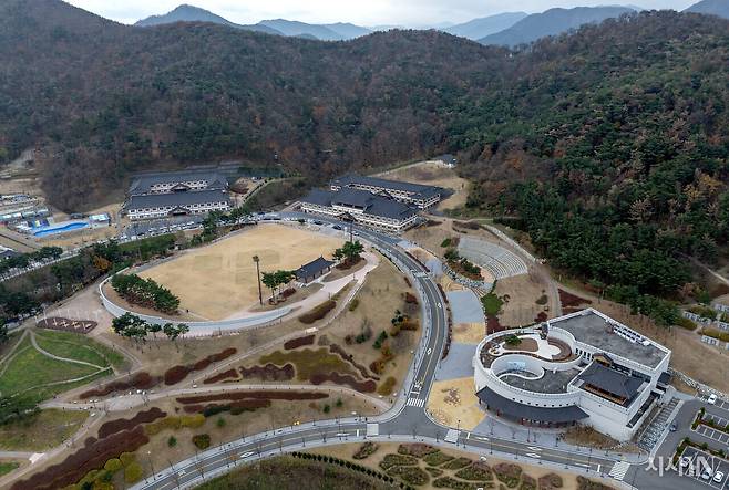 경주 화랑마을의 전경. ⓒ시사IN 조남진