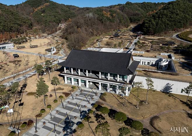 봉화 정자문화생활관 전경. ⓒ시사IN 조남진