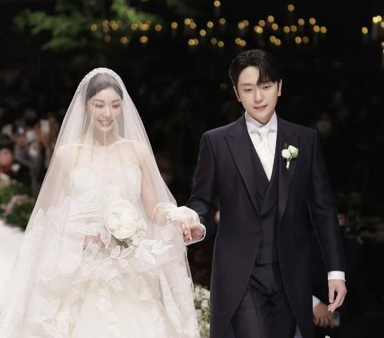 지난 2022년 10월 22일 서울 신라호텔에서 결혼식을 올린 김연아 고우림 부부. 사진 | 김연아 인스타그램