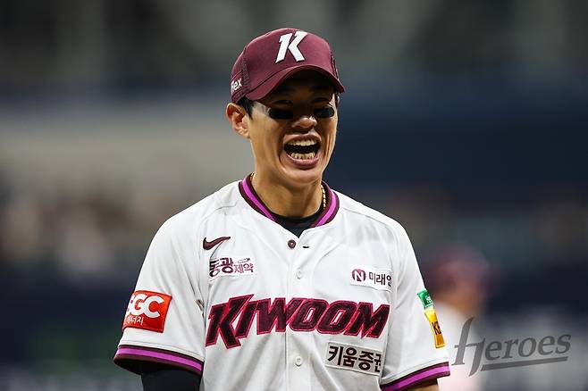 ▲ 키움 히어로즈 내야수 송성문이 미국 메이저리그 샌디에이고 파드리스와 계약을 마쳤다. ⓒ 키움 히어로즈