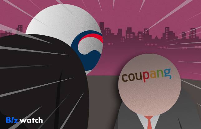 쿠팡이 정부와 대립하고 있다/그래픽=비즈워치