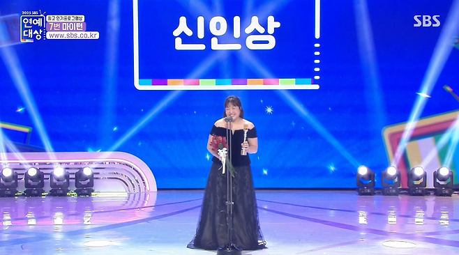 개그맨 이수지. SBS ‘연예대상’ 캡처