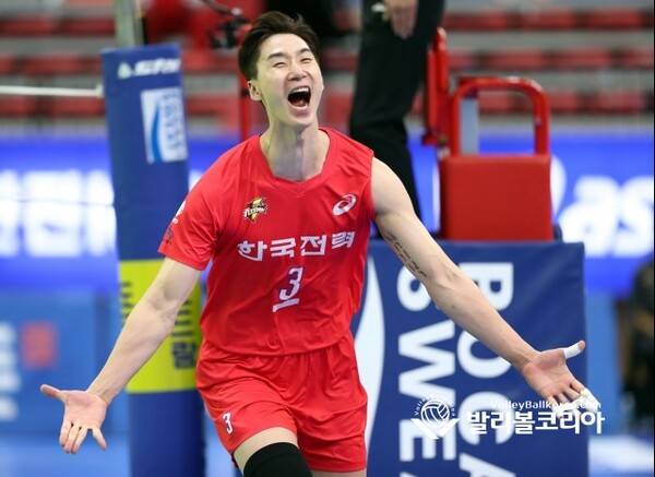 한국전력 박철우.(사진자료=발리볼코리아닷컴DB)