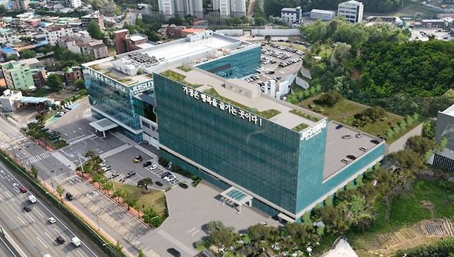 주성엔지니어링 용인 제2연구소 조감도. 주성엔지니어링 제공