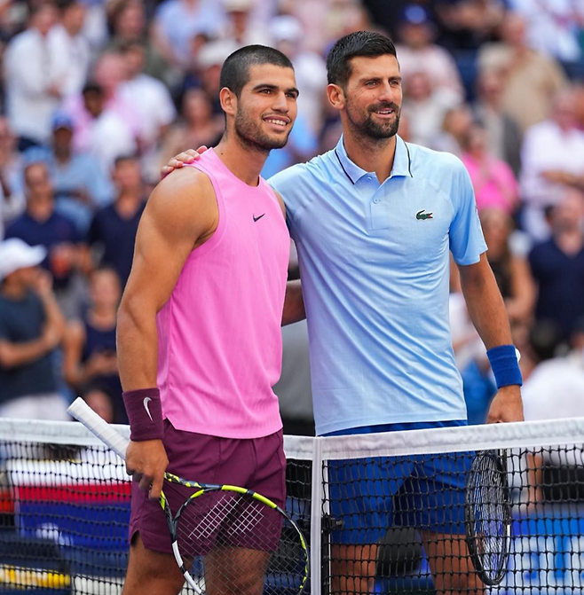 대망에 도전하던 조코비치의 발목을 번번이 잡은 알카라스.