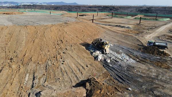 한산한 수도권매립지./연합뉴스