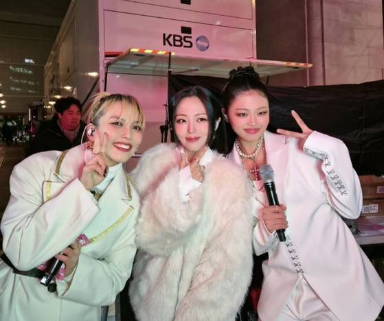 가수 소향, 박혜원, 영빈(왼쪽부터). 소향 SNS 캡처.