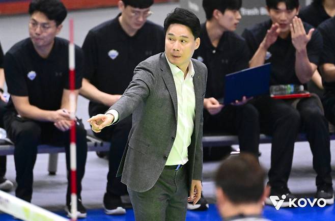 현대건설 강성형 감독. 제공 | 한국배구연맹