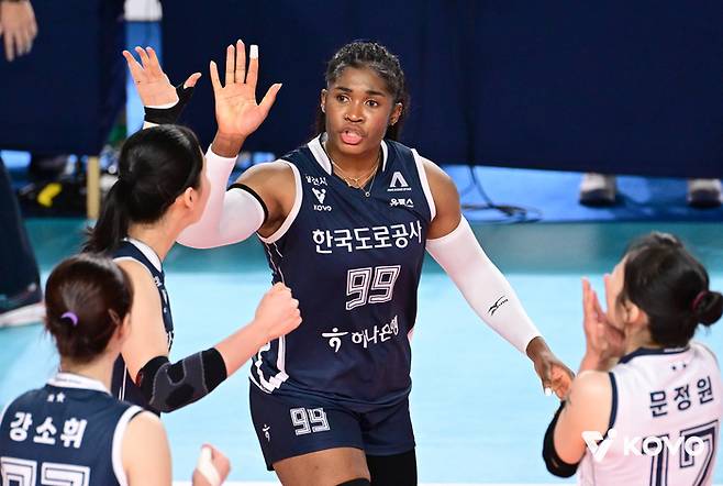 도로공사 모마. 제공 | 한국배구연맹