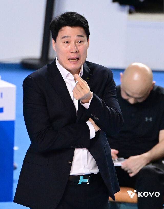 현대건설 강성형 감독/KOVO